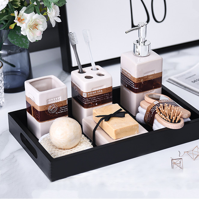 Set 6 món đựng dung dịch cho nhà tắm Dengeneres 3-D-B7-T2735