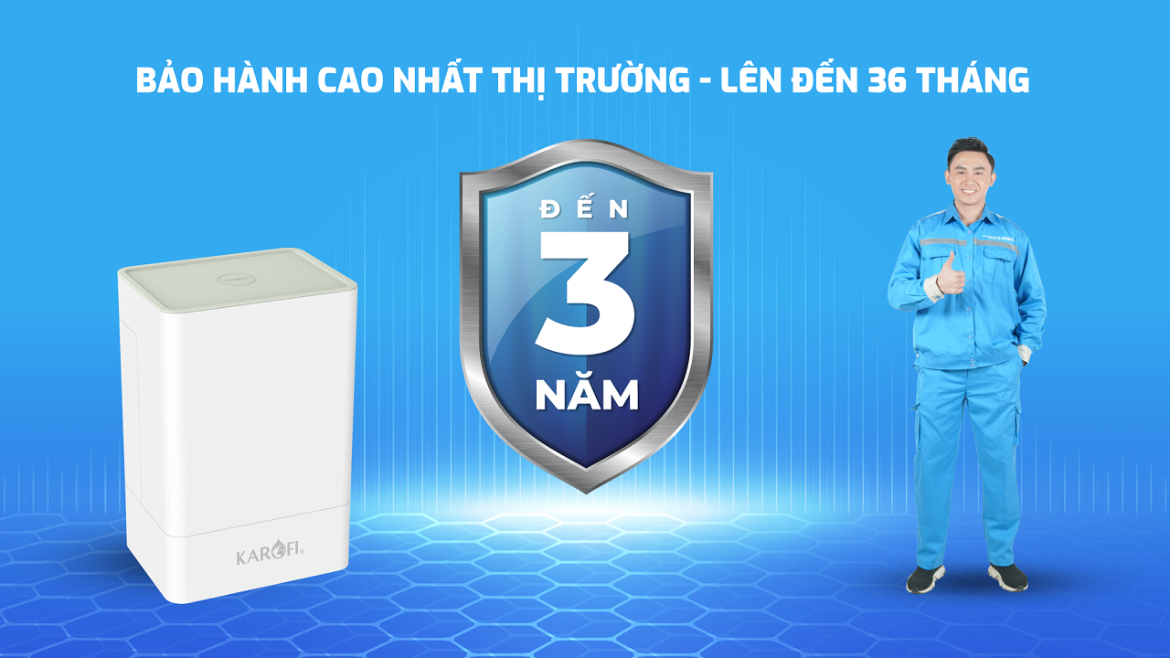 Máy lọc nước RO để gầm Karofi KAQ-U65 - Hàng chính hãng