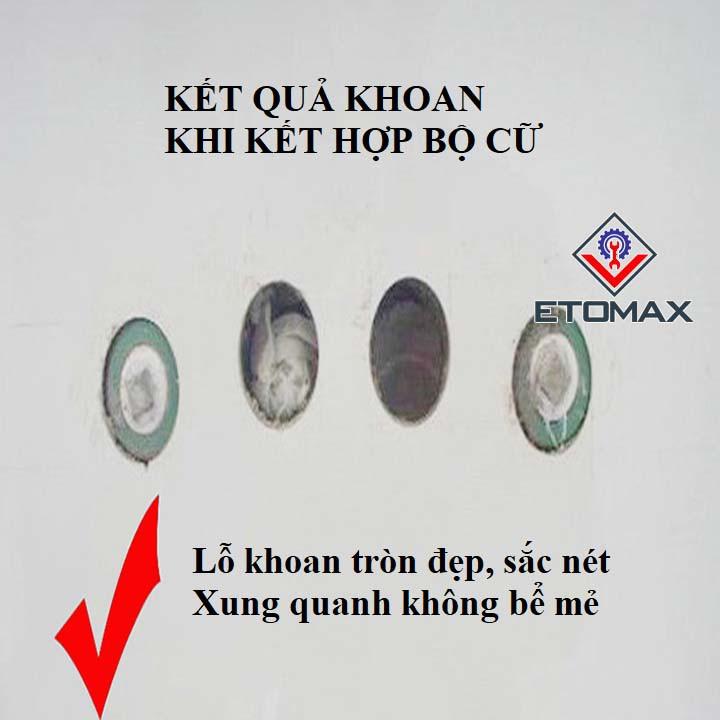 Bộ cữ định vị lỗ khoan trên gạch men, kính