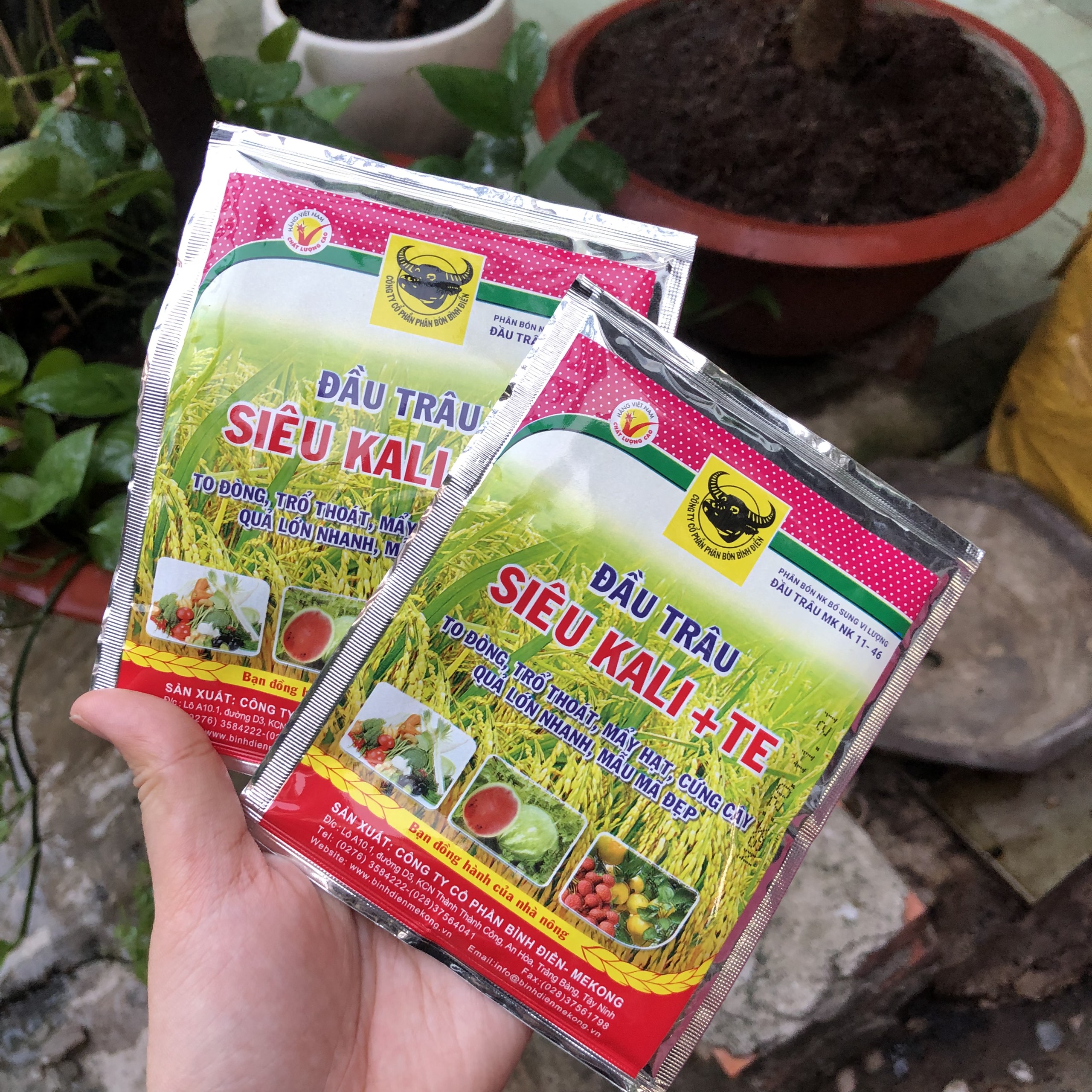 ĐẦU TRÂU SIÊU KALI + TE - 25g