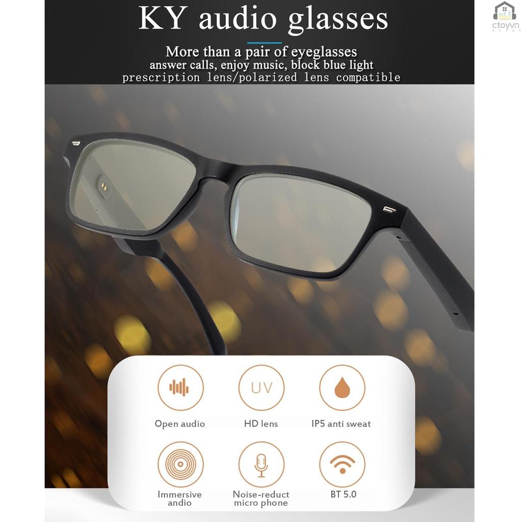 Mắt kính không dây thông minh kết nối Bluetooth có micro cho nam nữ