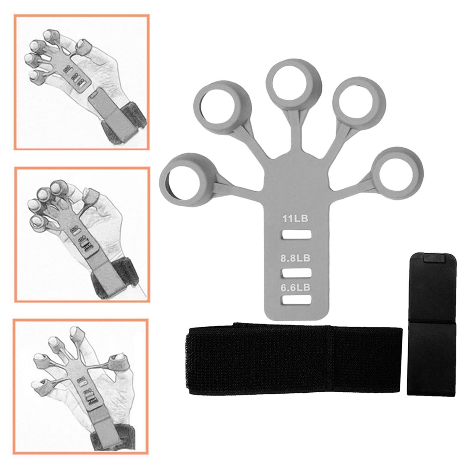 Finger Exerciser Stretcher Women Men Exercise Trainer Hand Grip Strengthener