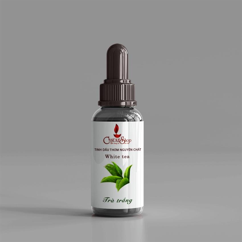 Tinh dầu trà trắng, Tinh chất dầu thơm white tea thiên nhiên 10ml cao cấp candle shop