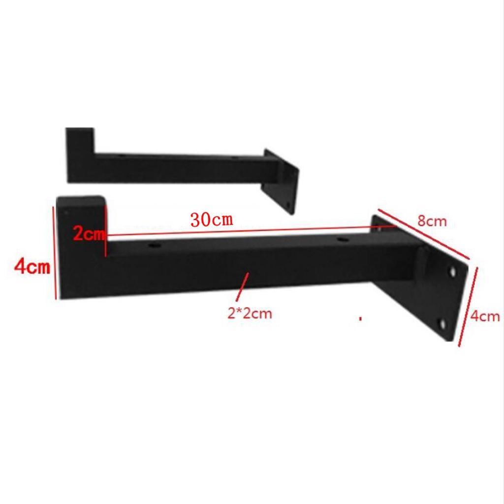 Durable Metal Shelf Brackets Scaffold Board Bracket Fit for 20cm Boards