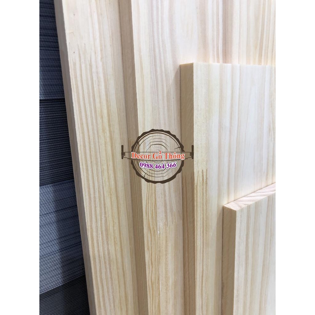 Thanh gỗ thông 15x120cm vuông đã bào mịn đẹp