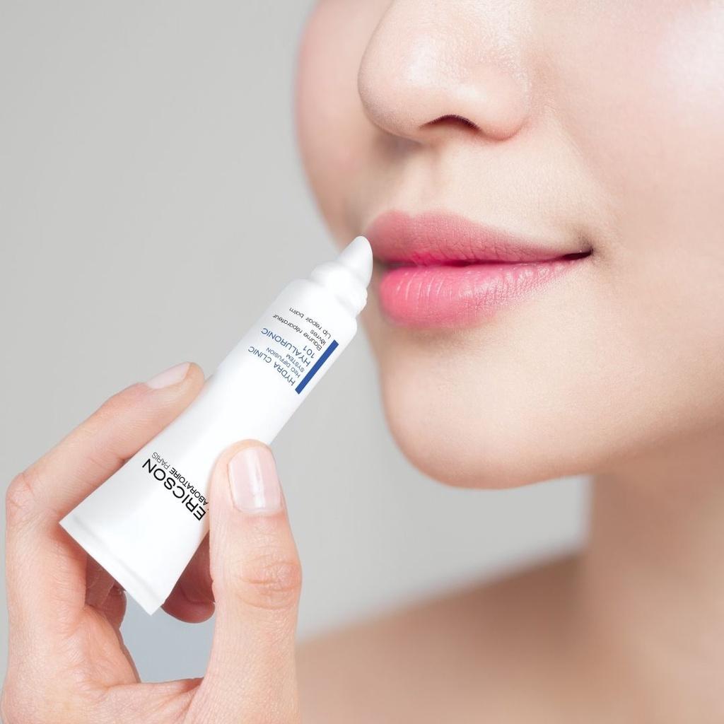 Son dưỡng căng mọng môi, nhăn, thâm, chống nứt nẻ môi ERICSON HYDRA CLINIC Hyaluronic 101plumping lipstick E803