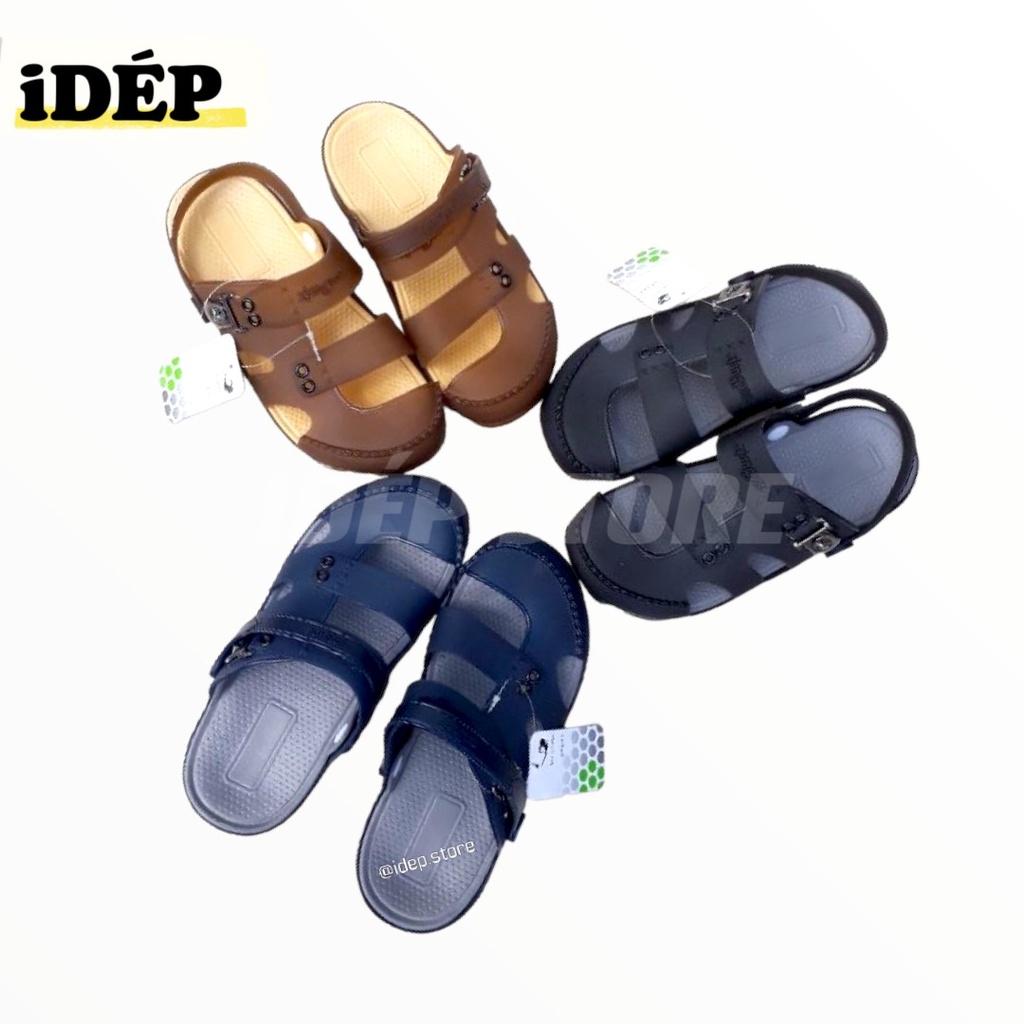 Dép Sục Cross Nam - Giày sandal nhựa dẻo bít mũi nam đúc EVA siêu nhẹ đi mưa, đi biển GL039