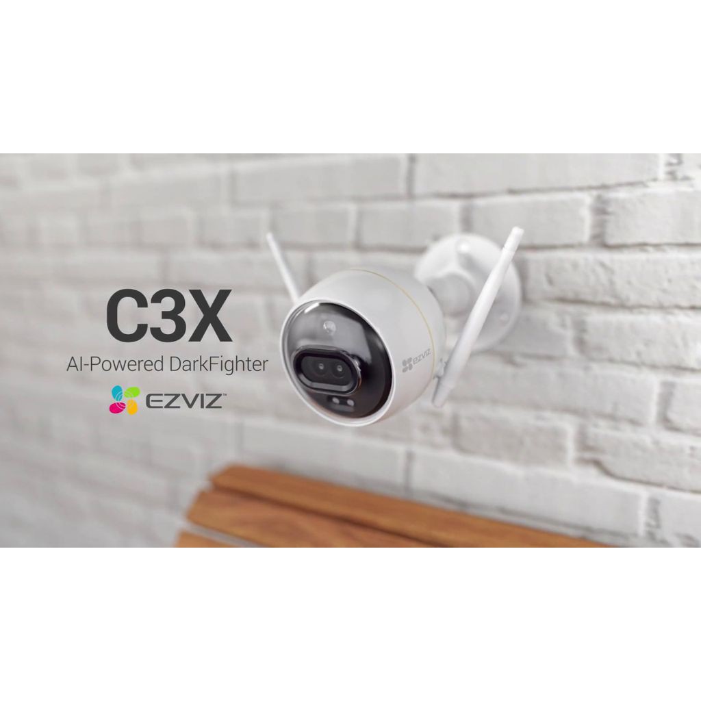 Camera ngoài trời Ezviz C3X fullcolor AI - Hàng chính hãng