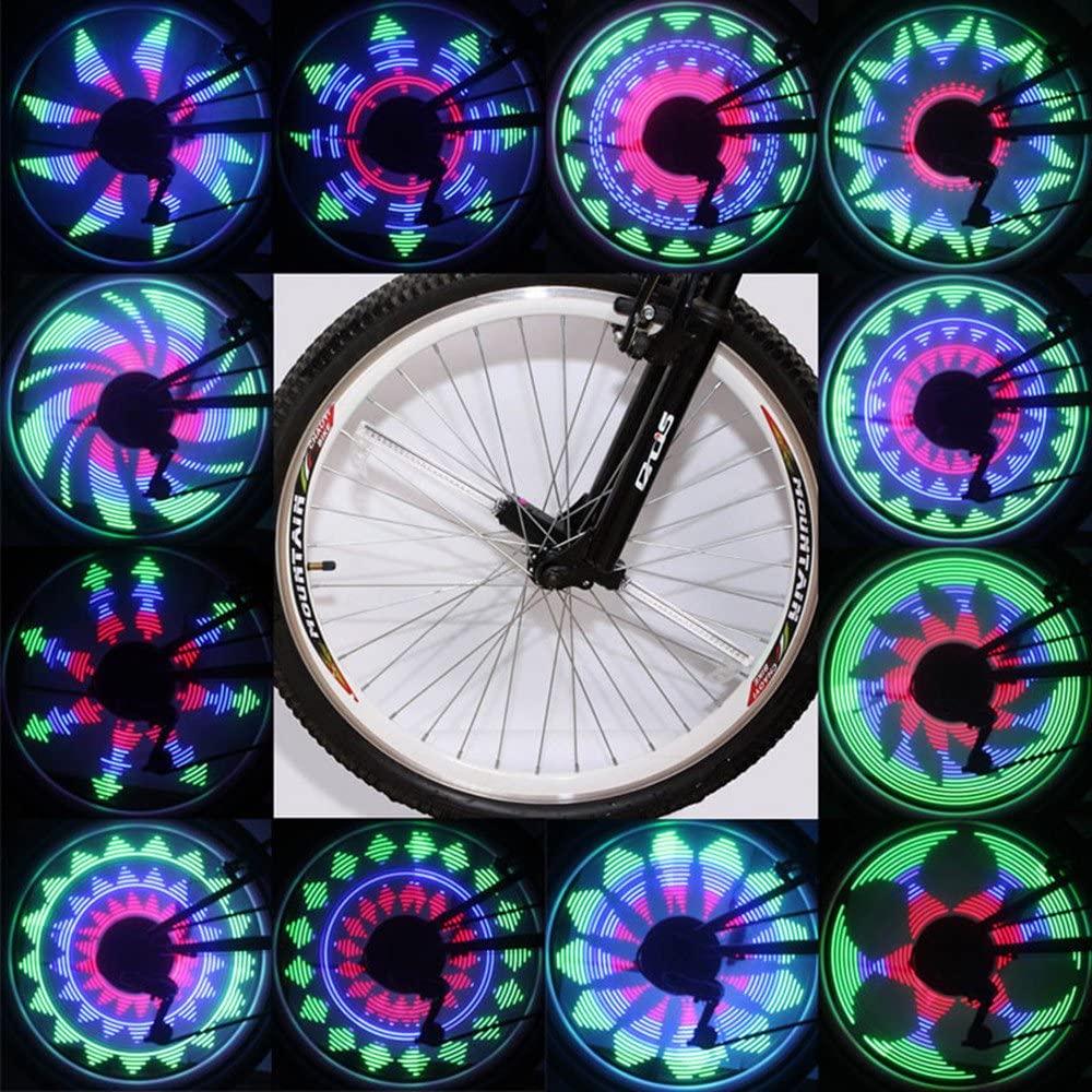 Đèn nan hoa xe đạp, 36 đèn LED Hiển thị sáng 32 PattErns Full Bike