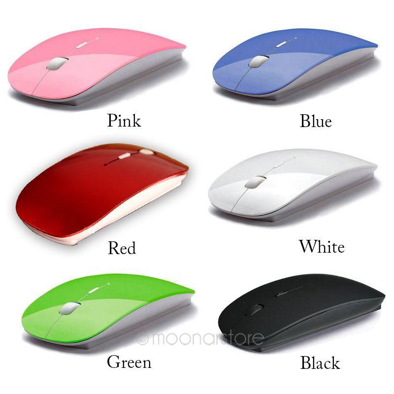 Chuột quang không dây kiểu dáng nhỏ gọn 4D Mouse (Giao màu ngẫu nhiên) - Hồ Phạm