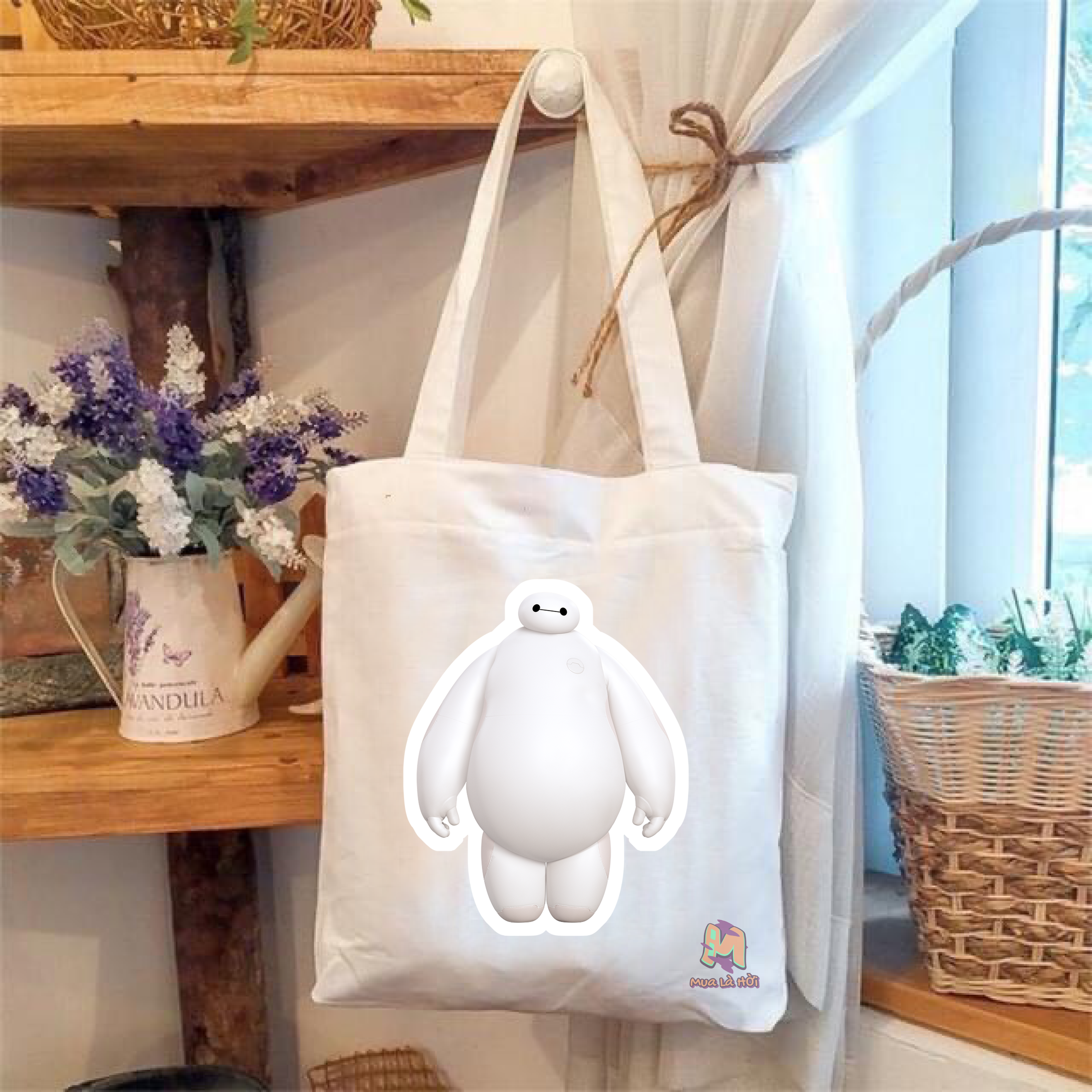 Túi Tote in hình chủ đề Biệt đội big hero 6