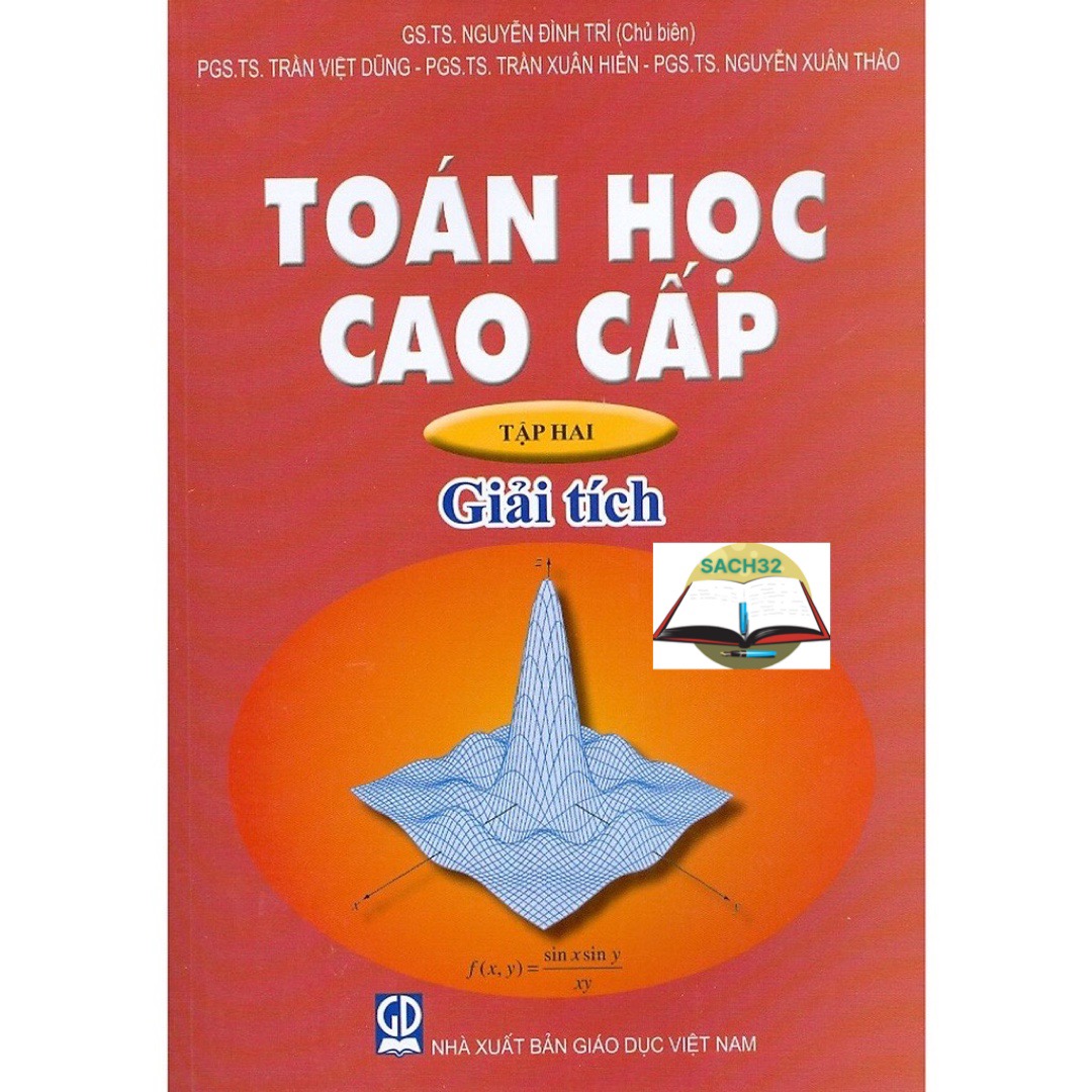 Combo Toán Học Cao Cấp Tập 2 + Bài Tập : Giải Tích