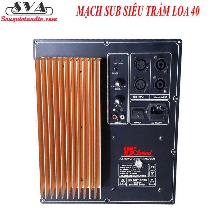 bộ mạch sub điện 8 sò