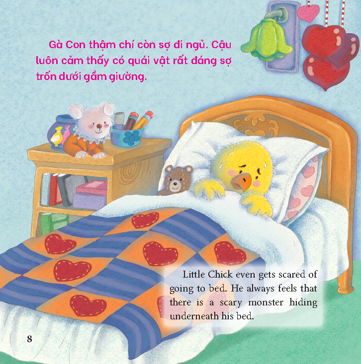 10 Phút Truyện Kể Cho Bé Trước Giờ Đi Ngủ - Dạy Trẻ Lòng Dũng Cảm - Song Ngữ Anh-Việt