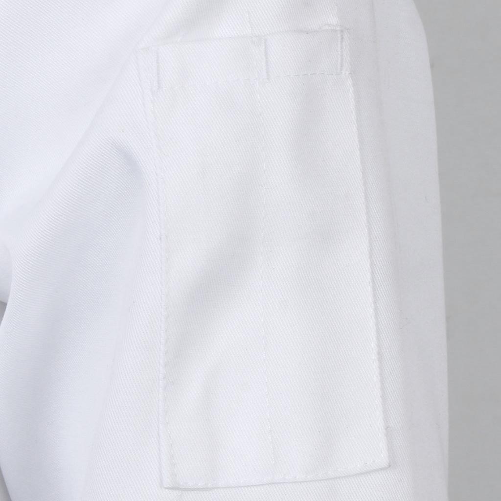 Women Men’s Chef Jacket Kitchen Uniform Food Service Waiters' Work Clothes