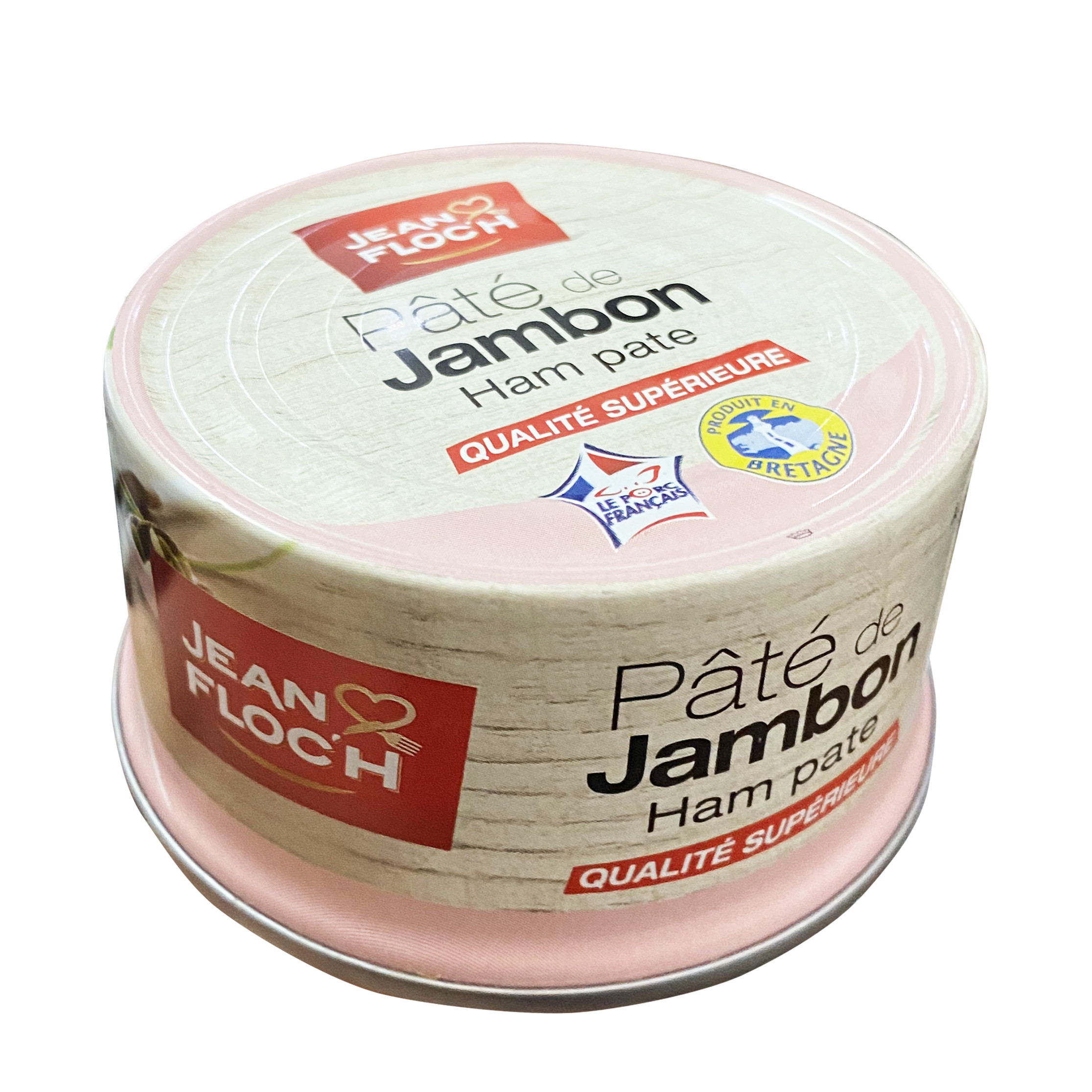 Pate Thịt Đùi Heo - Pate De Jambon hiệu Jean Floc’h 130gr