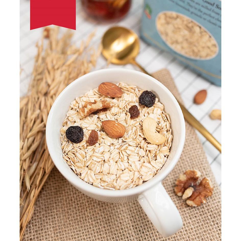 Yến Mạch Bob's Red Mill - Rolled Oats (instant, old fashioned, extra thick) Nhập Khẩu Mỹ