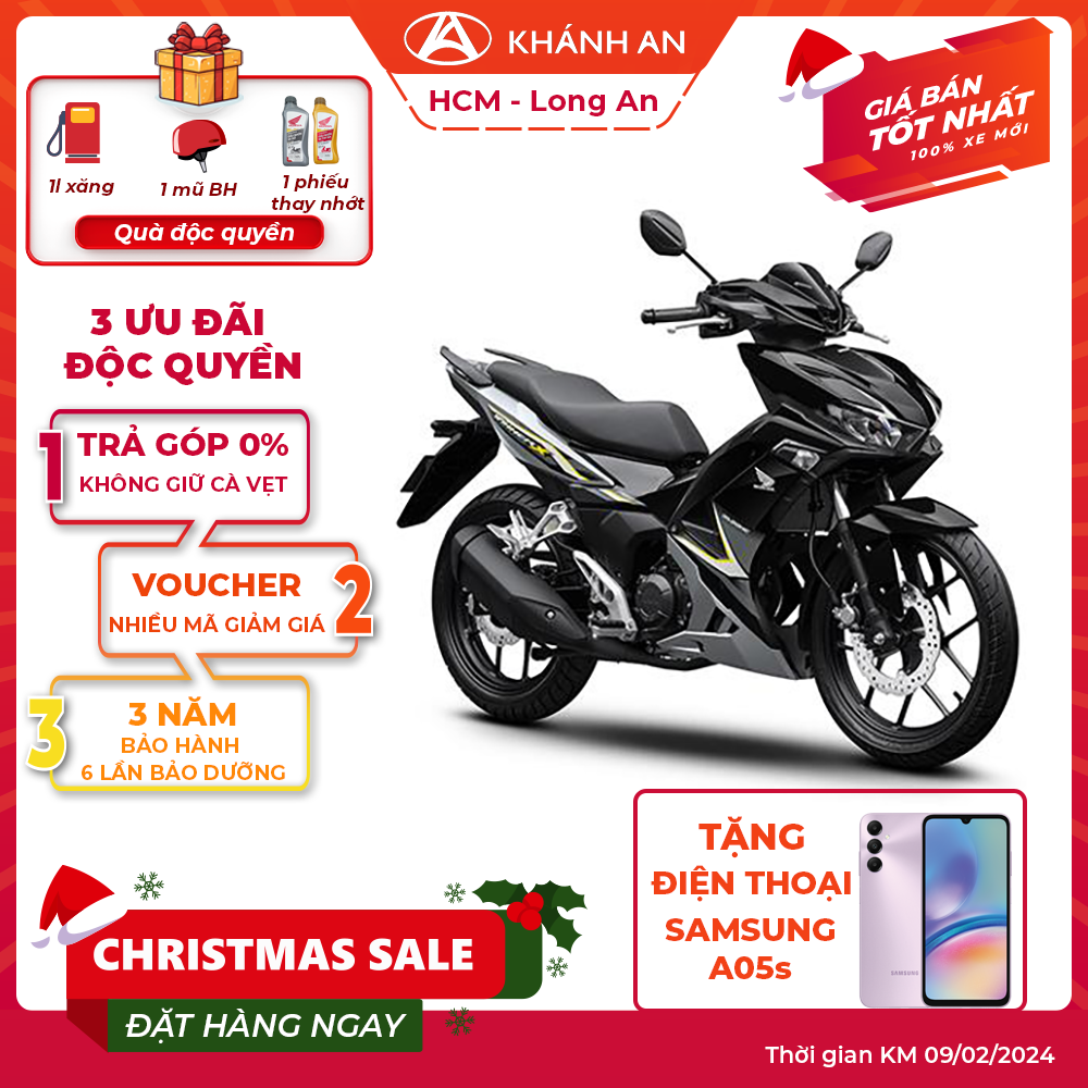 Xe Máy Honda Winner X 2024 Phiên Bản Tiêu Chuẩn Smart Key