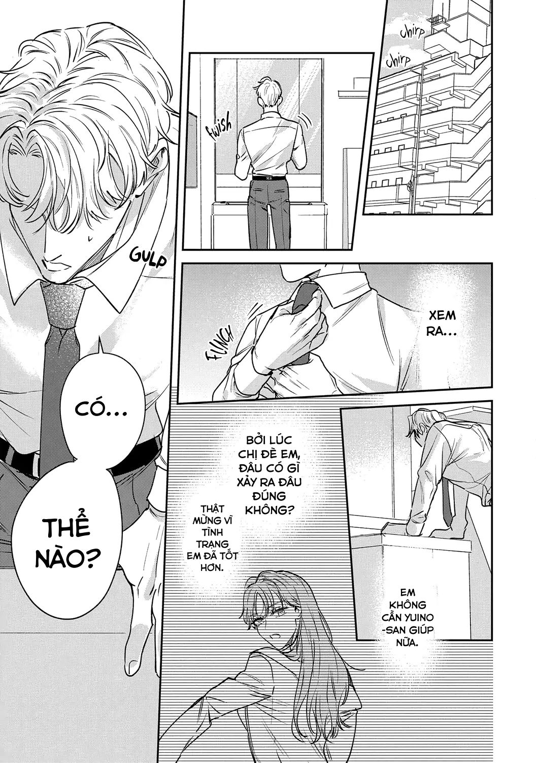 tôi không thể chỉ biết yêu thôi - cấp trên hay soi mói và cấp dưới nghiện mùi chapter 13.1 11