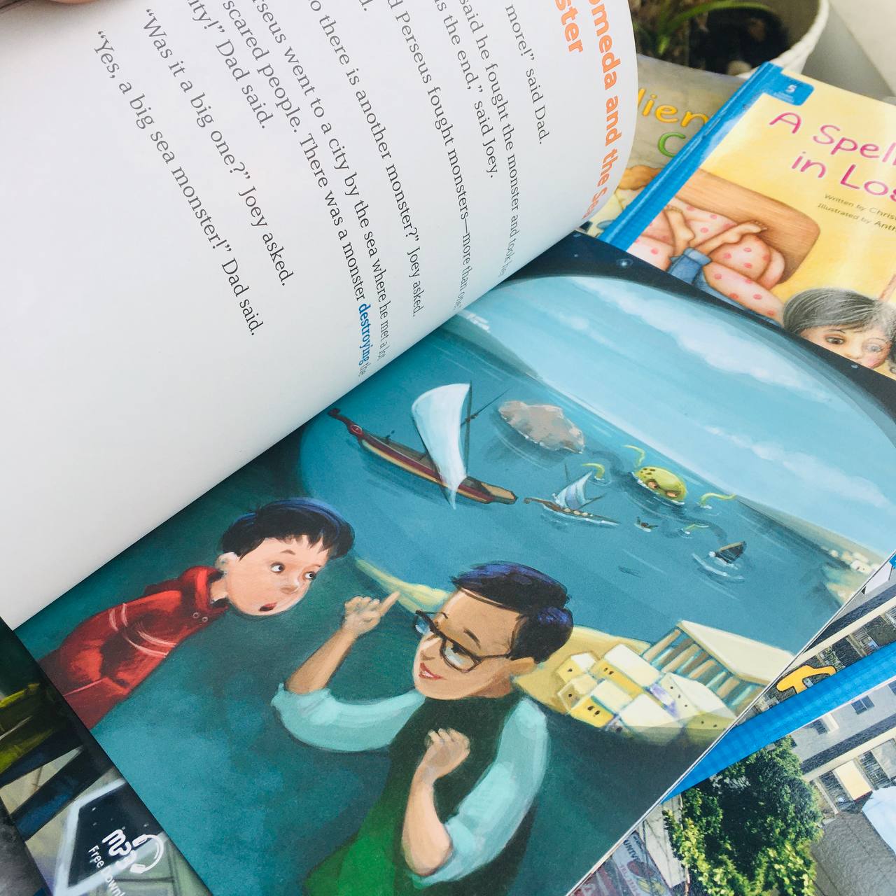 A Hero in the Night - Leveled Reader with Downloadable Audio Free - Sách chuẩn nhập khẩu từ NXB Compass