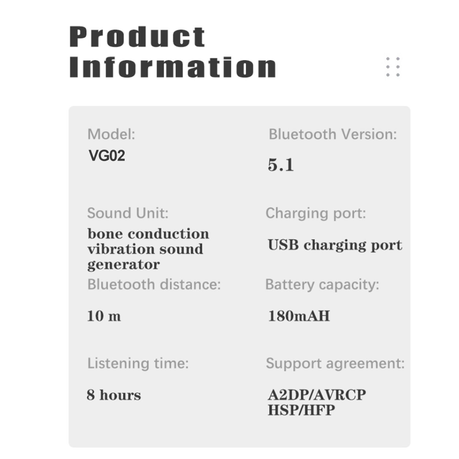Ear 5.1 Headphone Conduction Sport Earphones