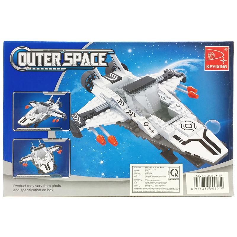 Đồ Chơi Lắp Ráp Tàu Vũ Trụ Outer Space - Keyixing AUS-25465