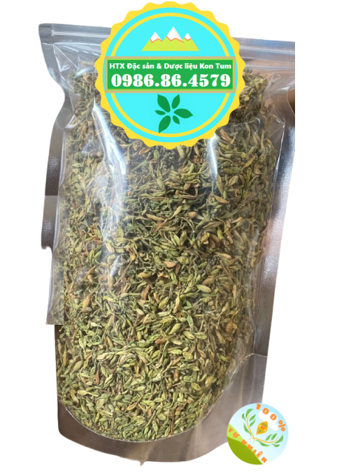 Đặc Sản Kon Tum - Hoa đu đủ đực khô hỗ trợ tiểu đường hiệu quả - Bịch 500g- OCOP 3 Sao