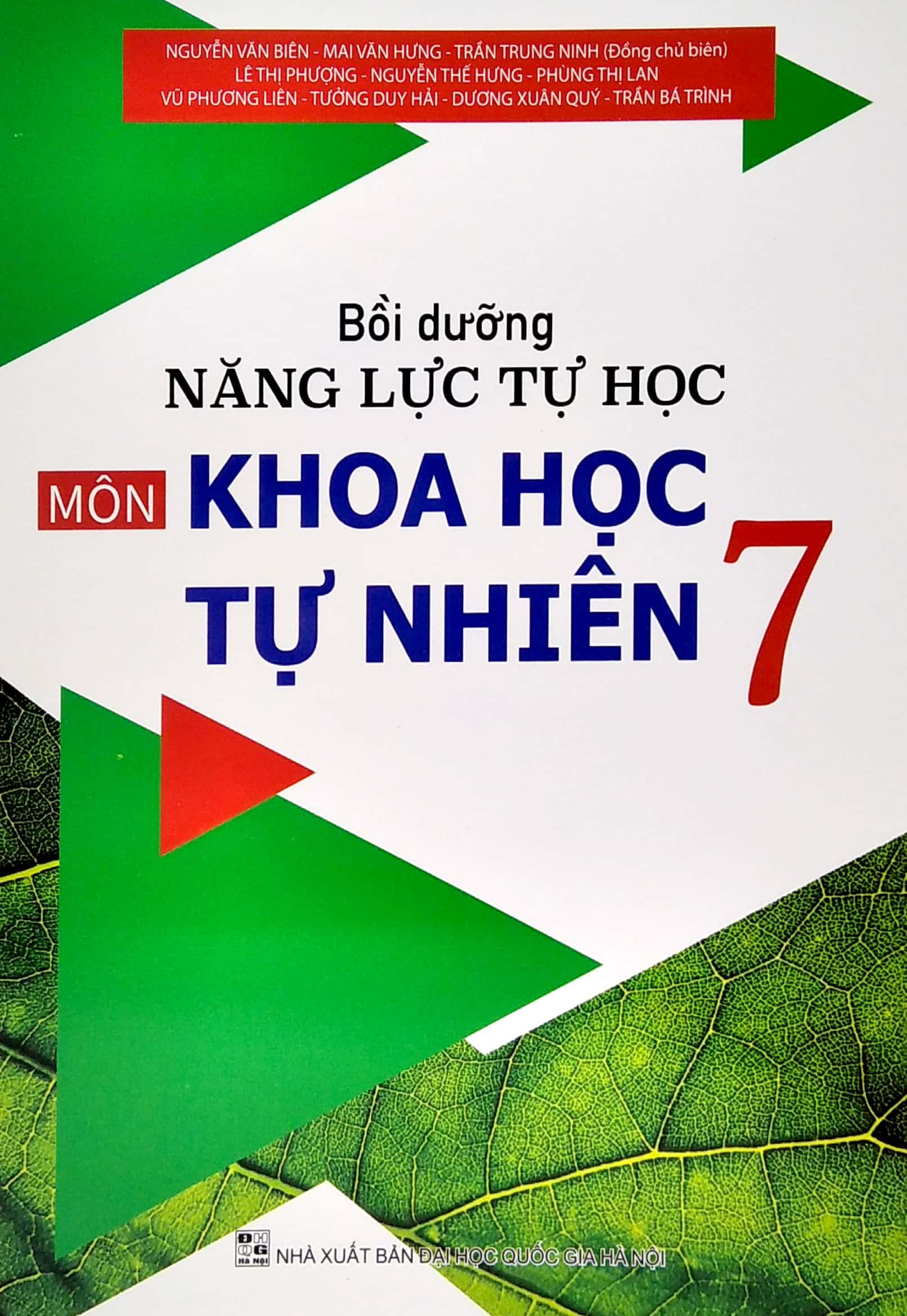 Bồi Dưỡng Năng Lực Tự Học Môn Khoa Học Tự Nhiên 7