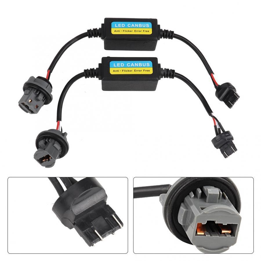 Đảm Bảo Chất Lượng 7443 Bộ Giải Mã Đèn LED 7443 Phanh Bộ Giải Mã T20 Đuôi Bộ Giải Mã Đèn LED Điện Trở Bộ Giải Mã