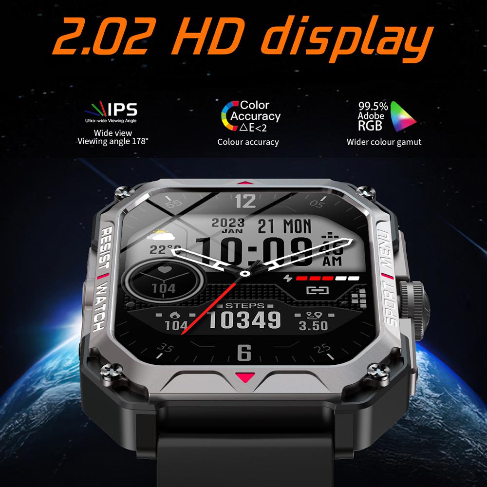 C20&C20pro Cập Nhật Mới Đồng Hồ Thông Minh Đàn Ông Pin Lớn Âm Nhạc Chơi Thể Dục Tracker Bluetooth Dial Thể Thao Smartwatch Tôi
