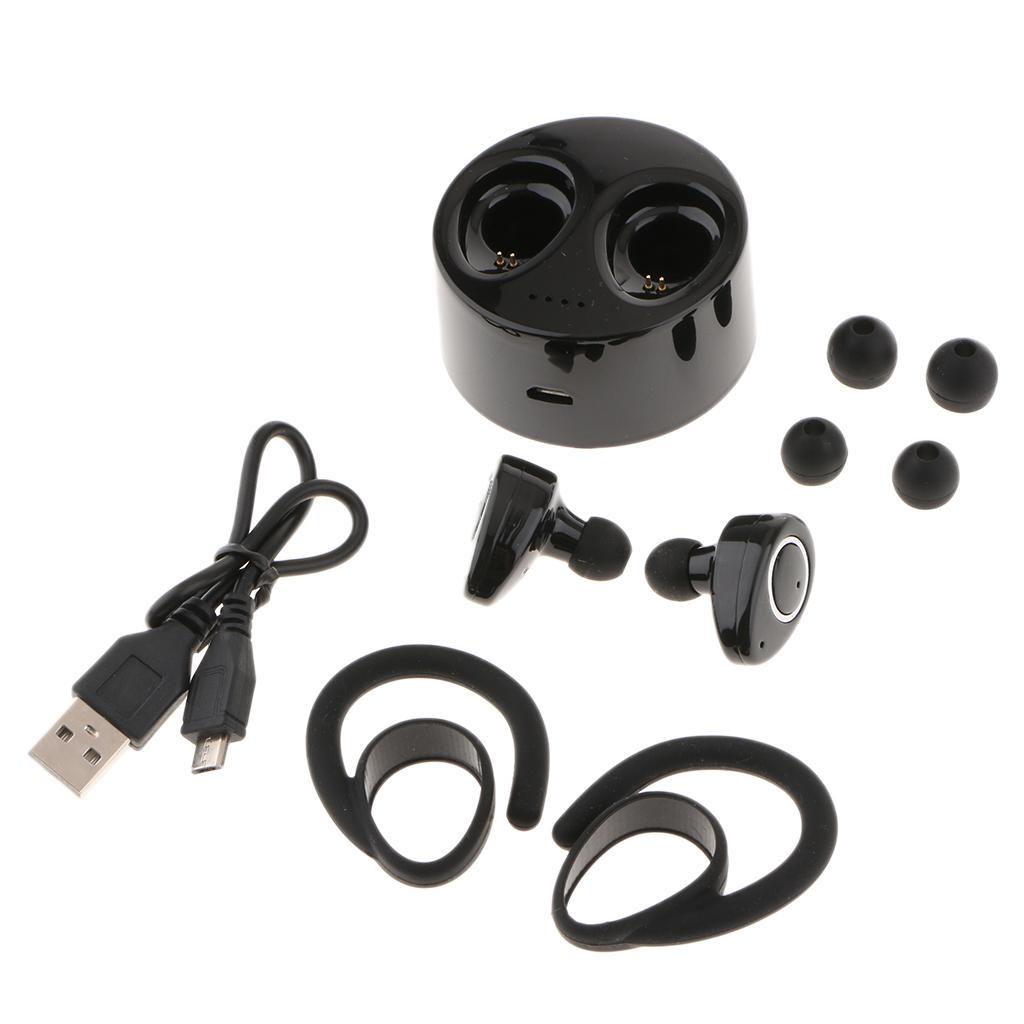 Wireless Mini Bluetooth Twins Stereo In-Ear Earphone Headset Earbuds