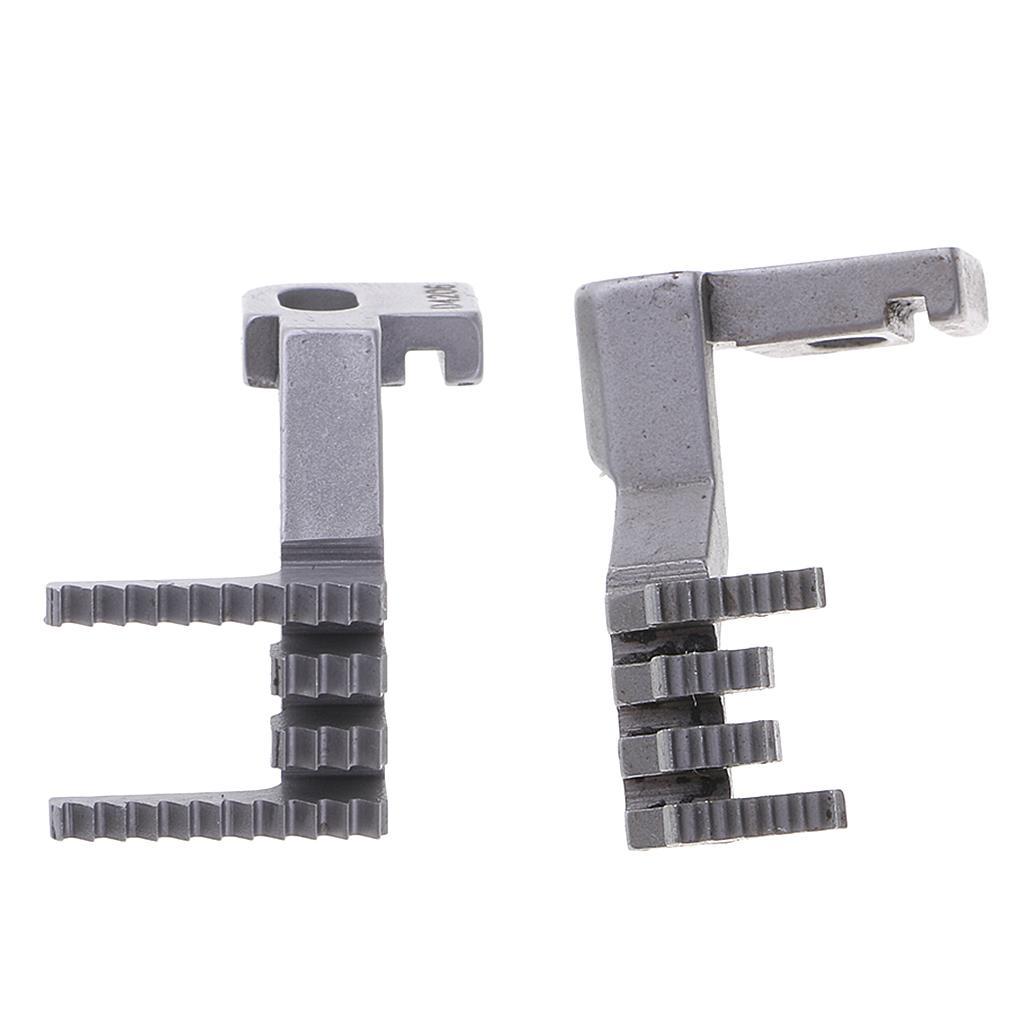 Durable Steel Feed Dogs Set for Industrial Overlock Lockstitch Machine