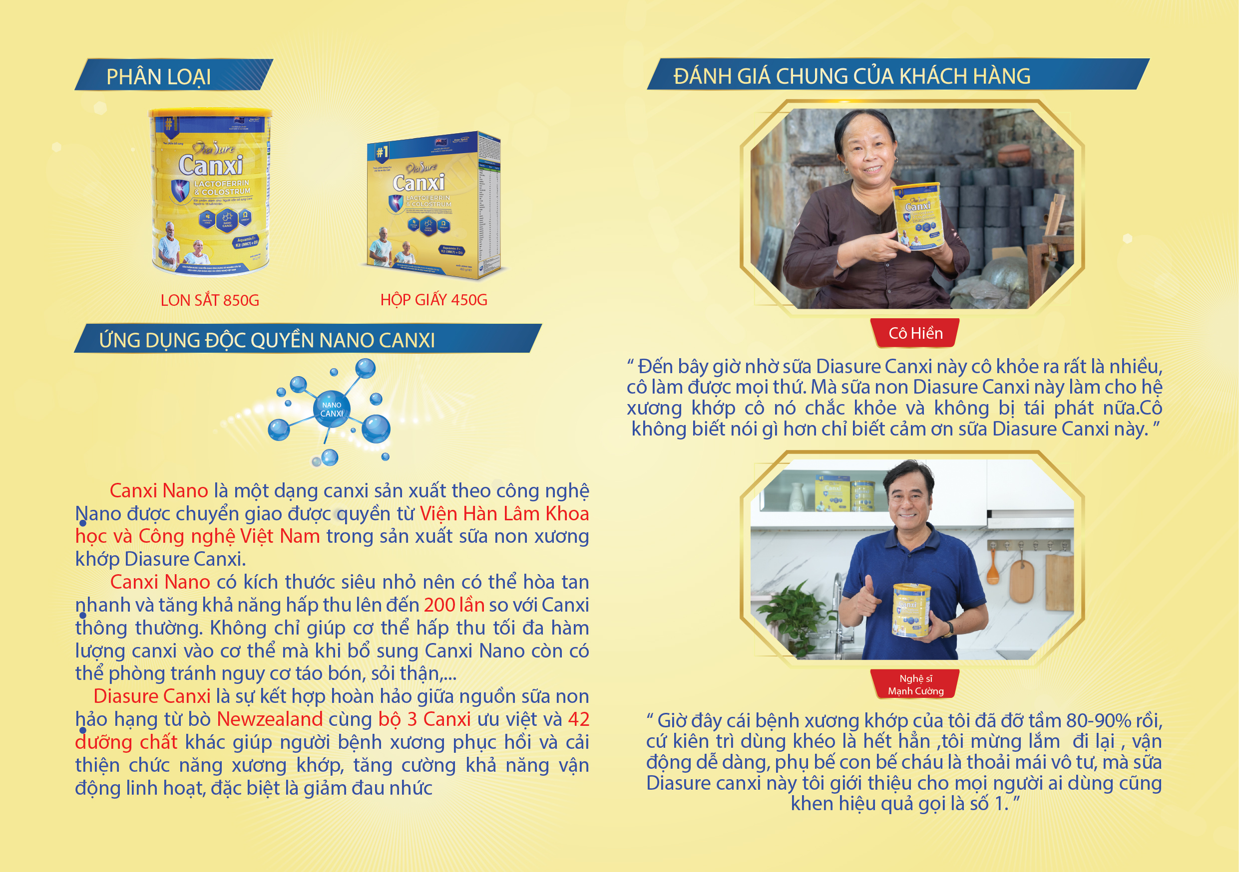 Sữa Non Diasure 850G bổ sung thêm Nano Canxi, Omega3, Protein HMB - Sữa chuyên dùng cho người tiểu đường