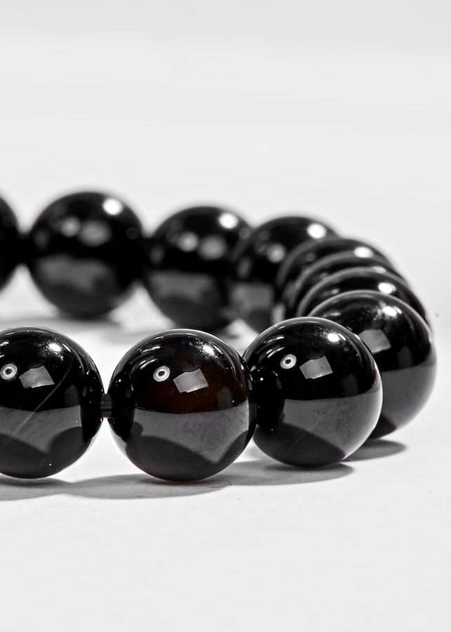 Vòng Tay Đá Thiên Thạch Charm Tuổi Thân Bạc Mạ Vàng 24K Ngọc Quý Gemstones