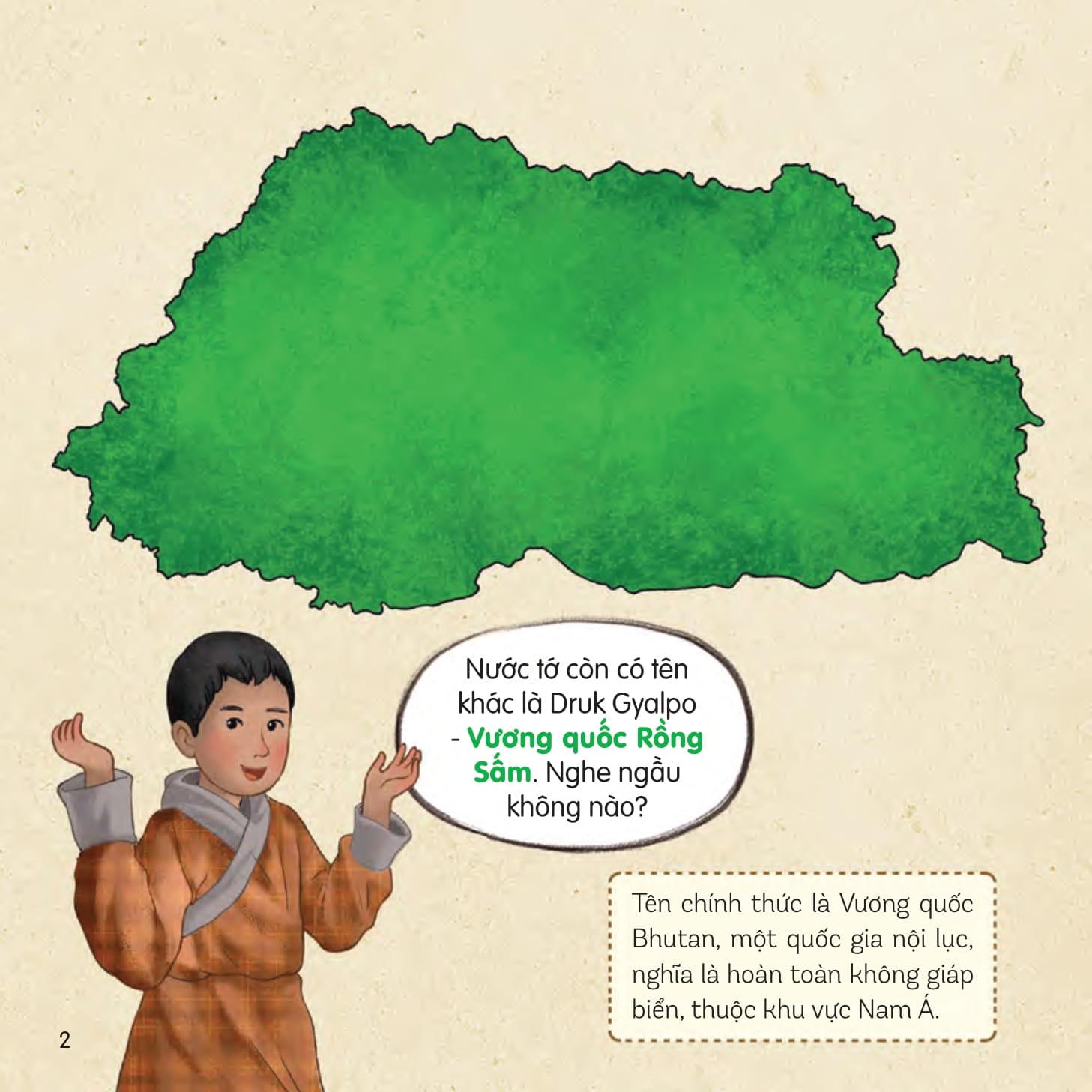 Sách - Vòng Quanh Thế Giới - Bhutan