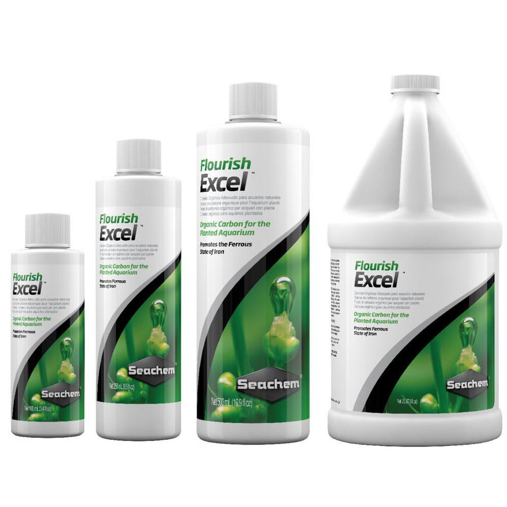 Seachem Flourish Excel | Dung dịch cung cấp CO2, phòng và ức chế rêu hại cho hồ thuỷ sinh