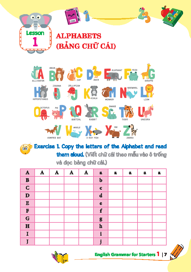 English Grammar For Starters 1 (Có Đáp Án)