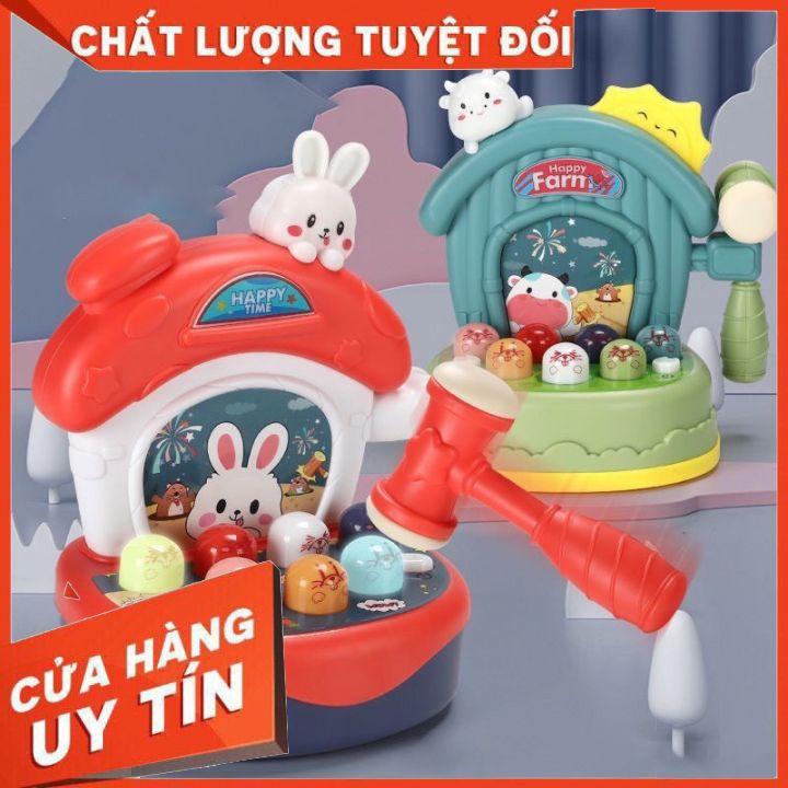 Đồ chơi đập chuột kèm 20 bài hát tiếng Anh, 6 bài đồng giao và nhiều hiệu ứng âm thanh