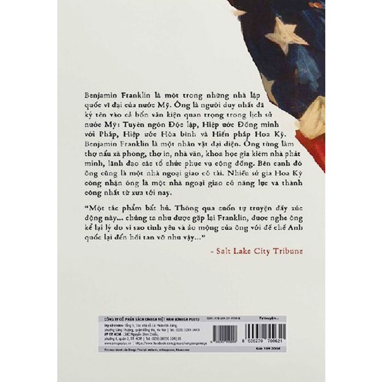Tự Truyện Benjamin Franklin (Tái Bản)