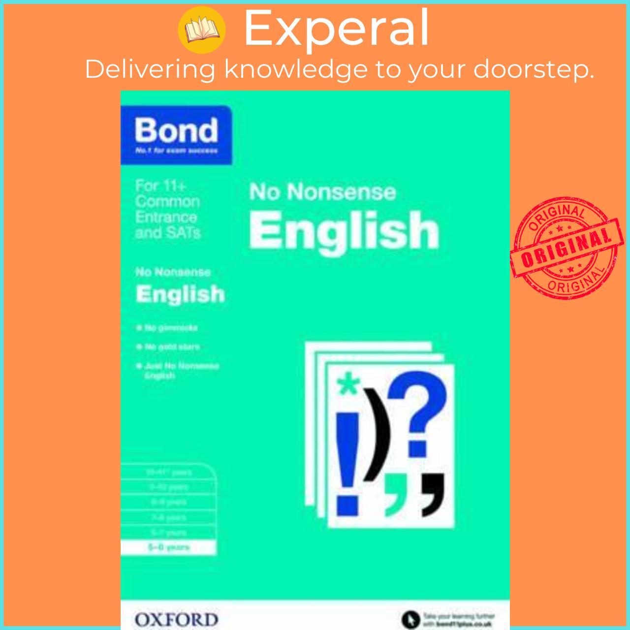 Sách - Bond: English: No Nonsense : 5-6 years by Frances Orchard