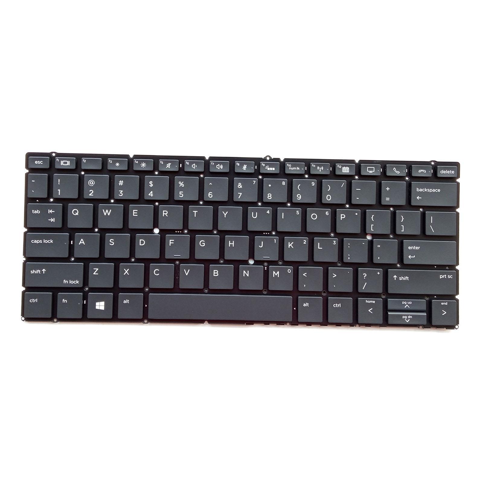 Laptop Keyboard US English with Backlit for HP x360 830-G5