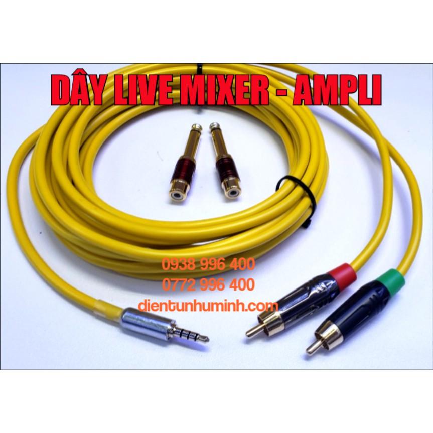 Dây Live Trực Tiếp từ Ampli - Mixer Loại Cao Cấp