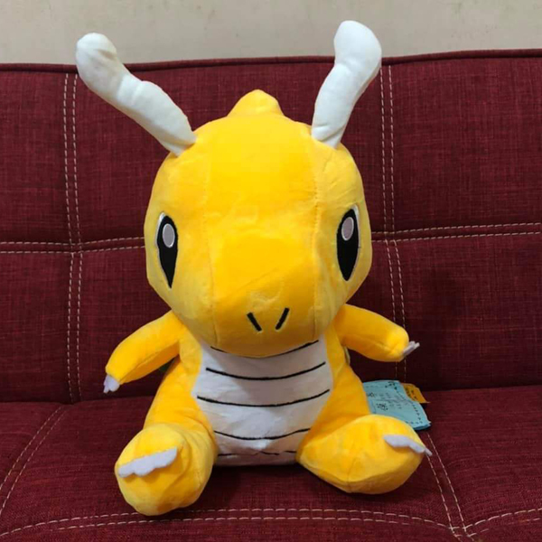 Gấu Bông Pokemon - Rồng Dragonair (35 Cm) Gb220 (Tặng 1 Móc Khóa Dây Da Pu Đính Đá Lấp Lánh)