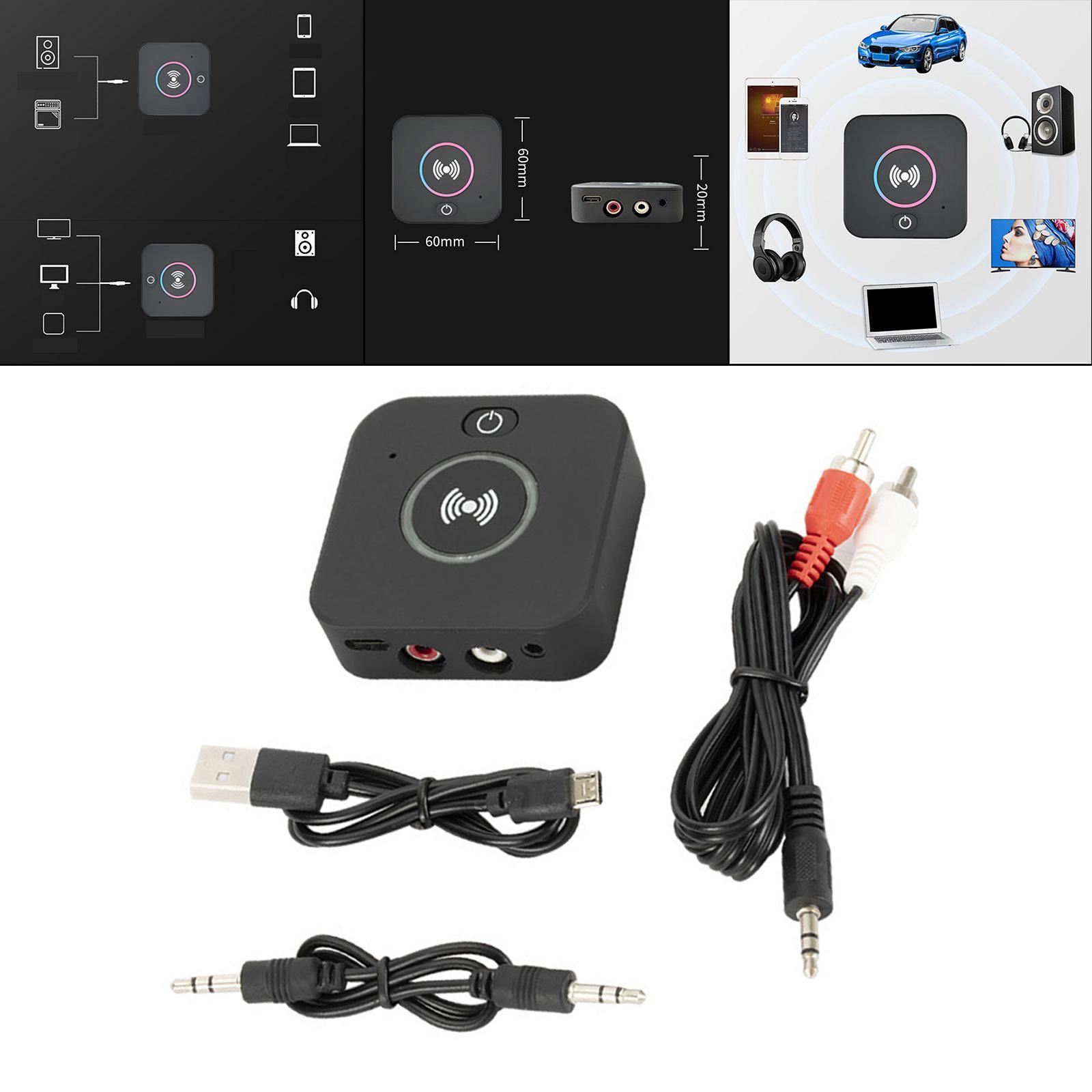 Bluetooth 5.0  Receiver Audio Receiver 3.5mm AUX  Low Latency