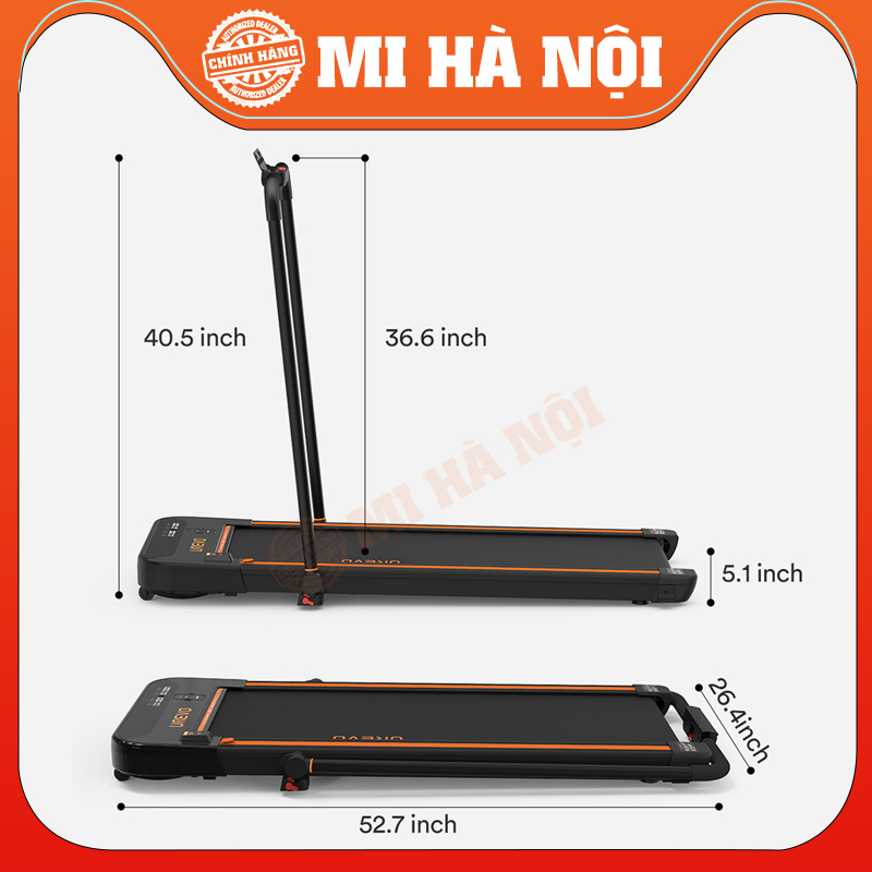 Máy Chạy Bộ Xiaomi Urevo Strol 2 in 1 Thiết Kế Nhỏ Gọn, Bản Quốc Tế - Hàng chính hãng