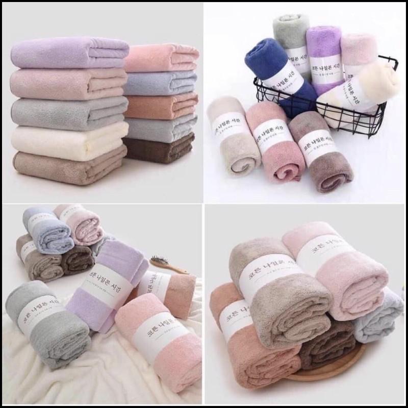 Khăn tắm xuất đi Hàn 100% cotton