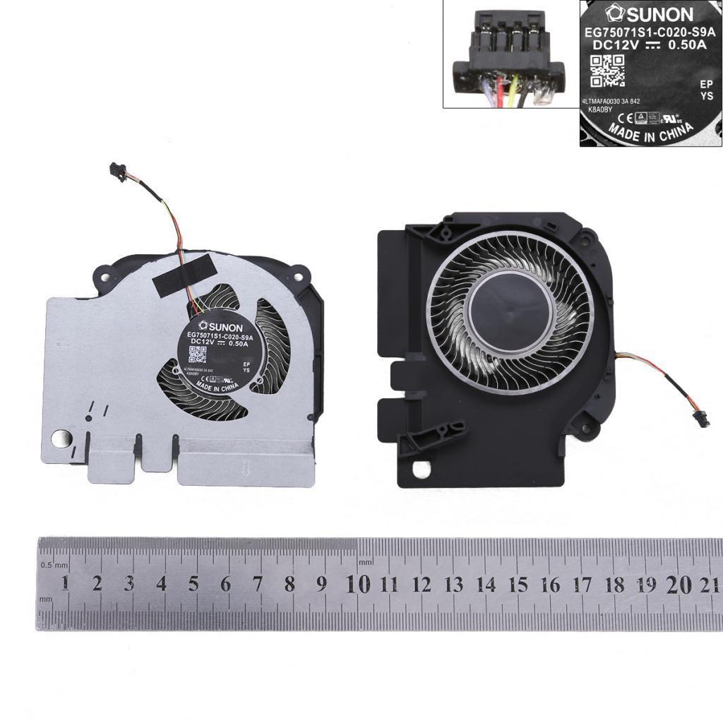 1X CPU Cooling Fan for Pro 15.6" GTX Version GTX1060 Laptop Left Side