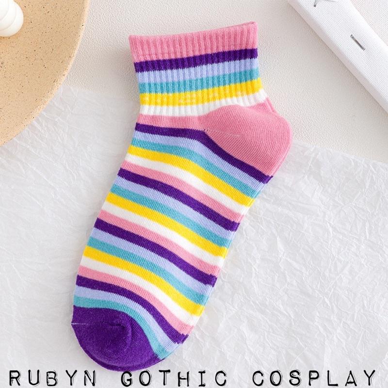 Tất ngắn hàn quốc họa tiết xinh xắn