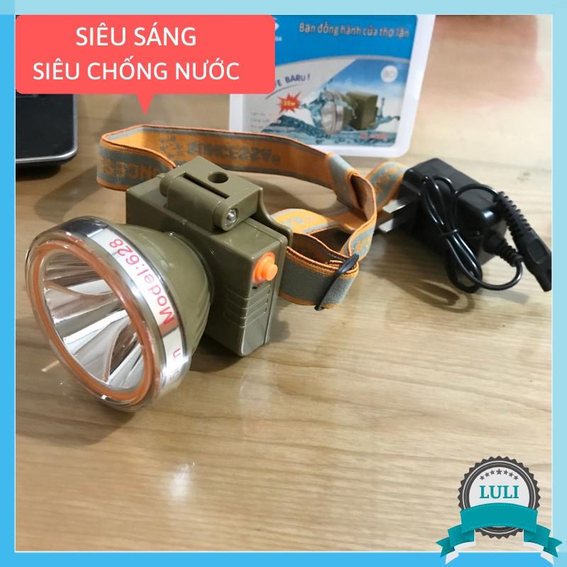Đèn Đội Đầu Siêu Sáng Đi Soi, Lặn, Mỏ Nước Sâu