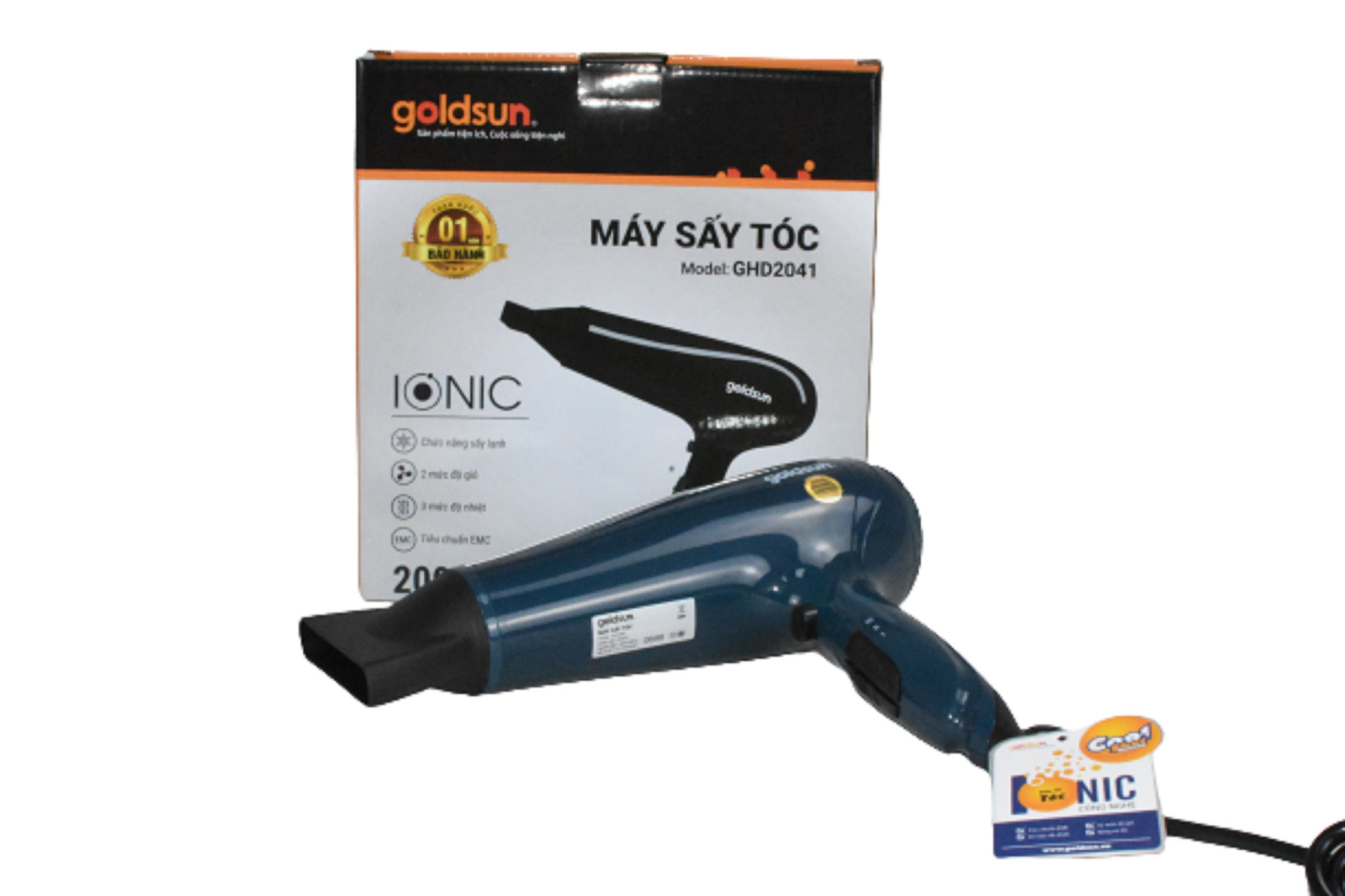 Máy sấy tóc Godsun GHD2041 Hàng chính hãng